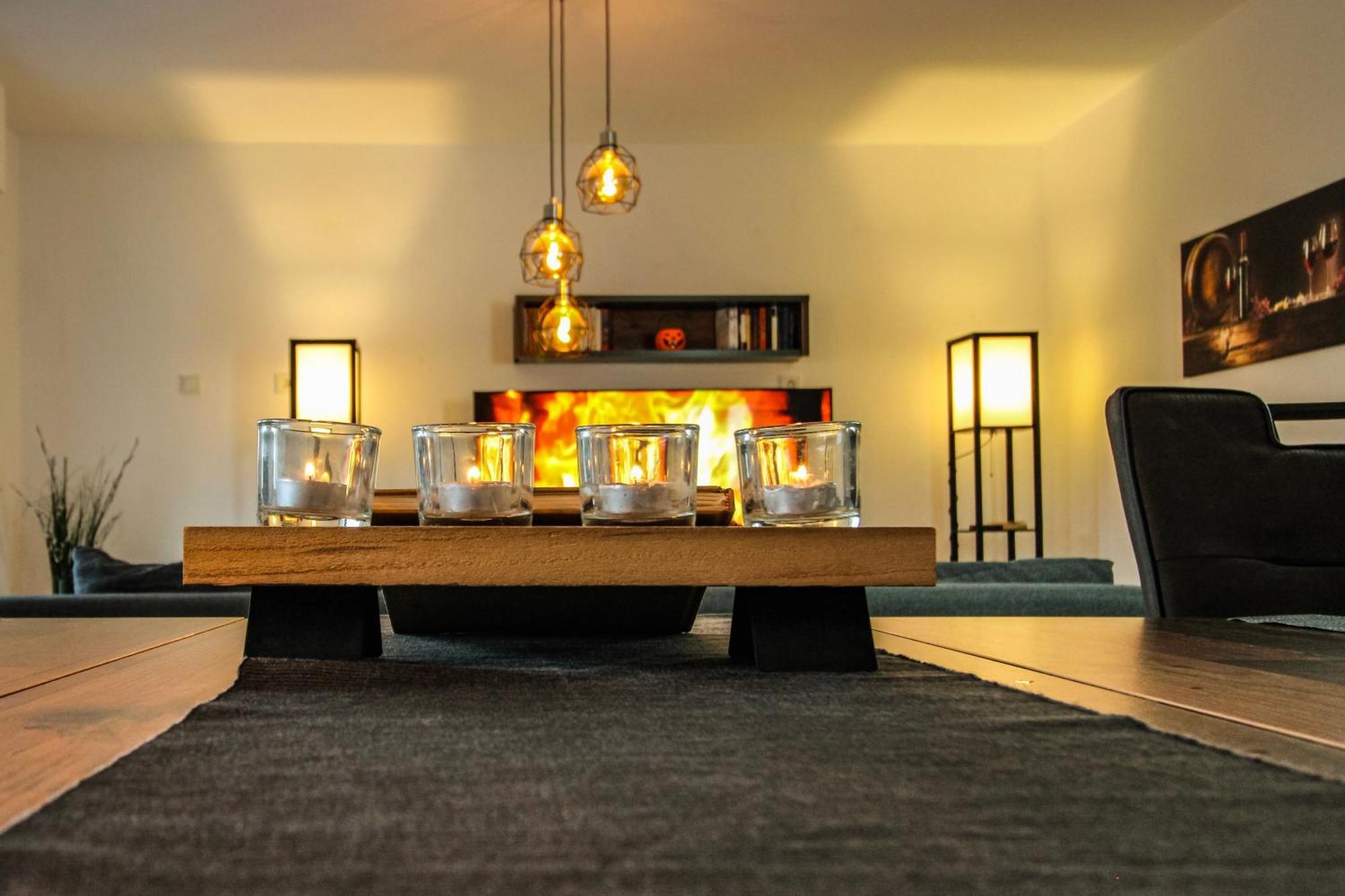 Moderne Fewo Sky Netflix Terrasse Burgblick Boxspringbett Waschtrockner Bullay Zewnętrze zdjęcie